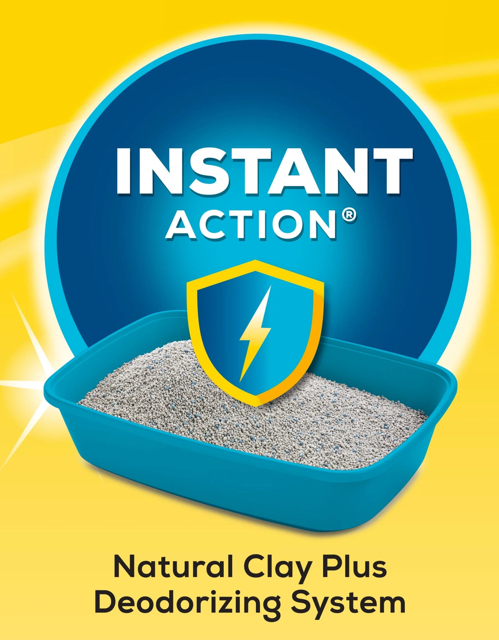 Purina  Instant Action Arena Aglomerante Cat, Aroma Floral, Garrafa De 20 Lb