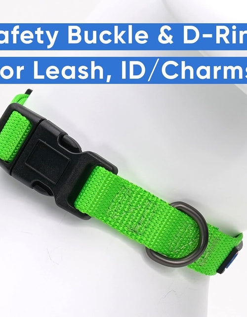 Load image into Gallery viewer, Dog Collar for Large Dogs Adjustable Dog Collar Heavy Duty Waterproof Collars for Dogs with Quick-Release Buckle - Green Dog Collar for Large Breeds

