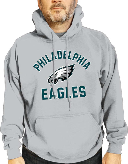 Load image into Gallery viewer, NFL Gameday Adult Hooded Sweatshirt, Pro Football Fleece Hoodie Pullover Sweatshirt
