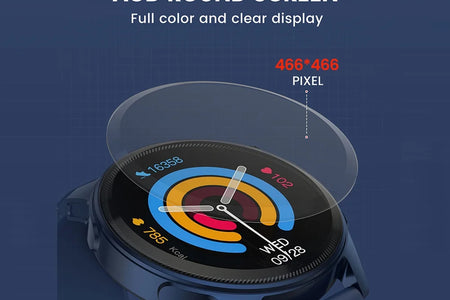 Smart Watch, 1.85 Inch Smart Watch with Answer/Dial ,Smart Watch for Men (Black)