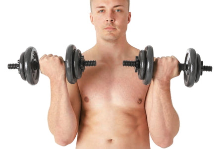 40Lb Adjustable Cast Iron Dumbbell Set